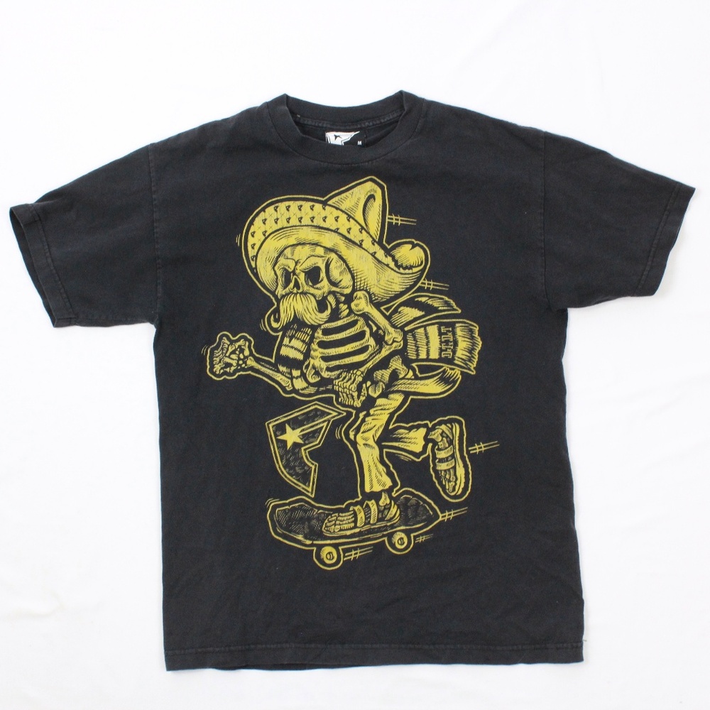 FAMOUS Stars And Straps Tee RARE Mexican Skater Sk